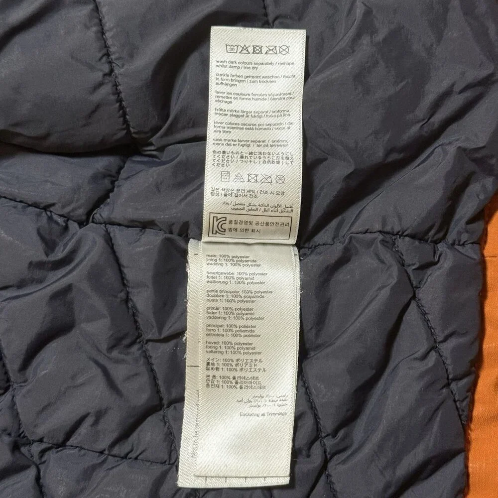 Joules Penbridge Waterproof Parka Boys Hooded Winter Coat Orange Navy Size 9Y